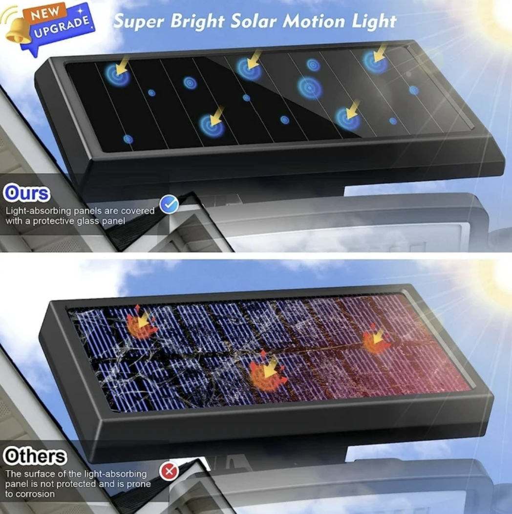 The Luma Shield solar light